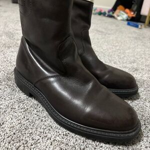 Blondo Canada Waterproof Pure Wool Lined Dark Brown Men's Leather Boots